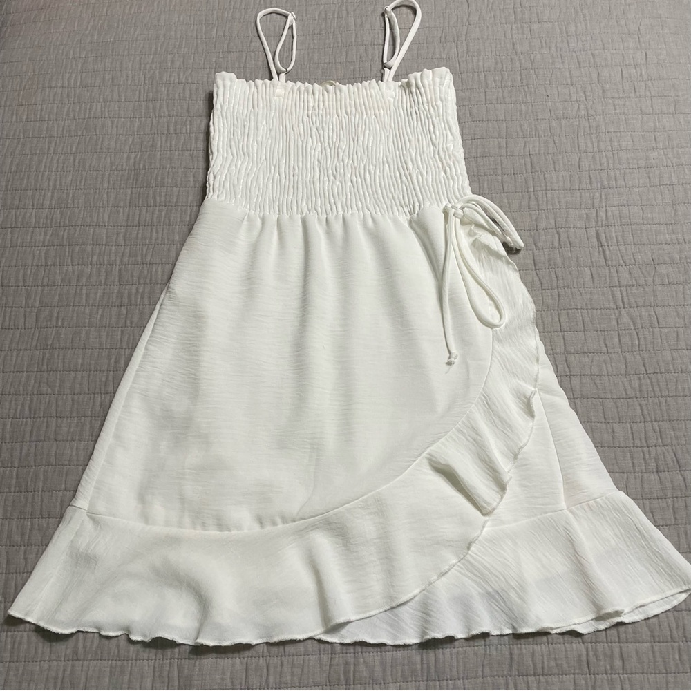 Altar'd State XS Bandeau Style Adjustable Straps White Lined Formal Romantic